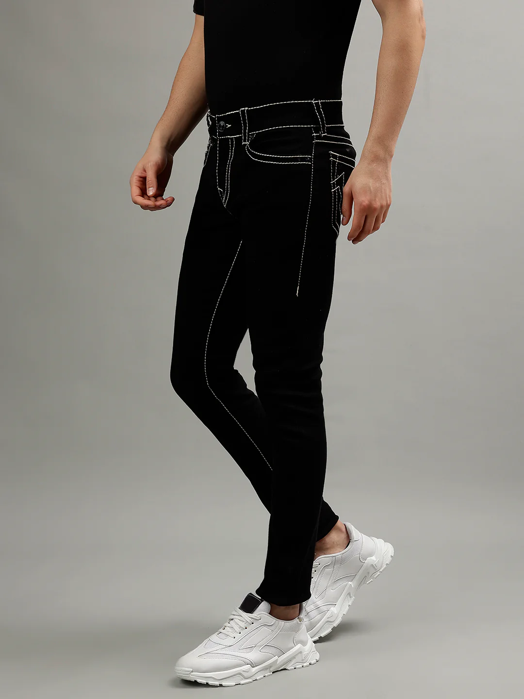 True Religion Men Big T Rocco Slim Fit Mid Rise Jeans - Image 4