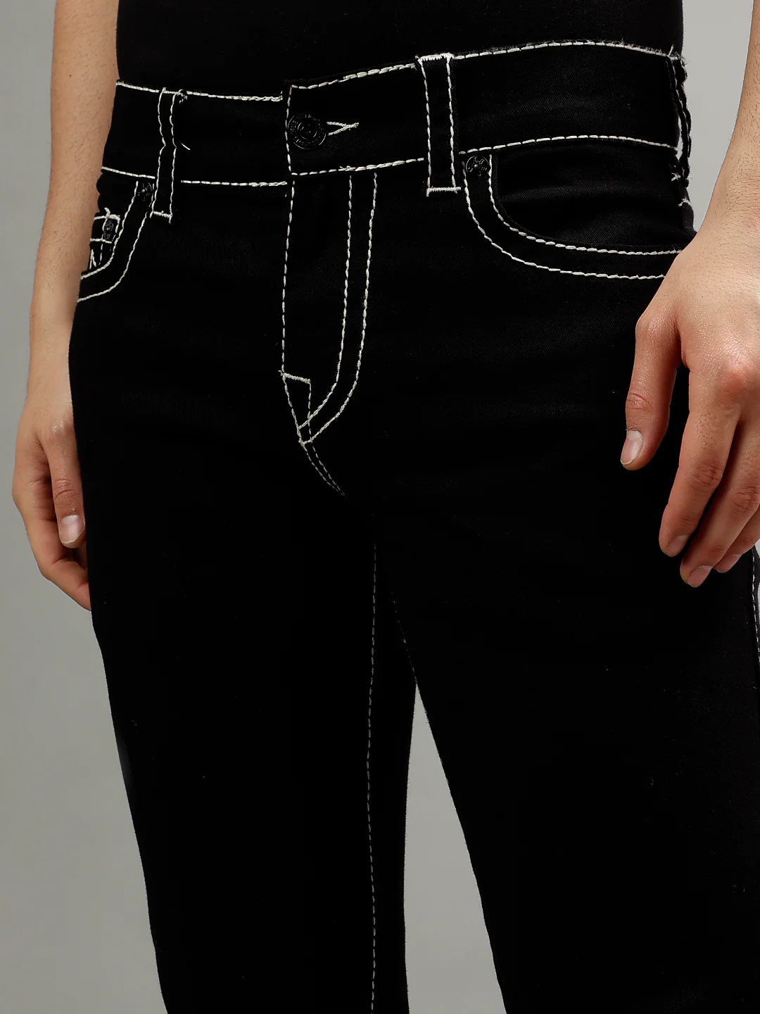 True Religion Men Big T Rocco Slim Fit Mid Rise Jeans - Image 6