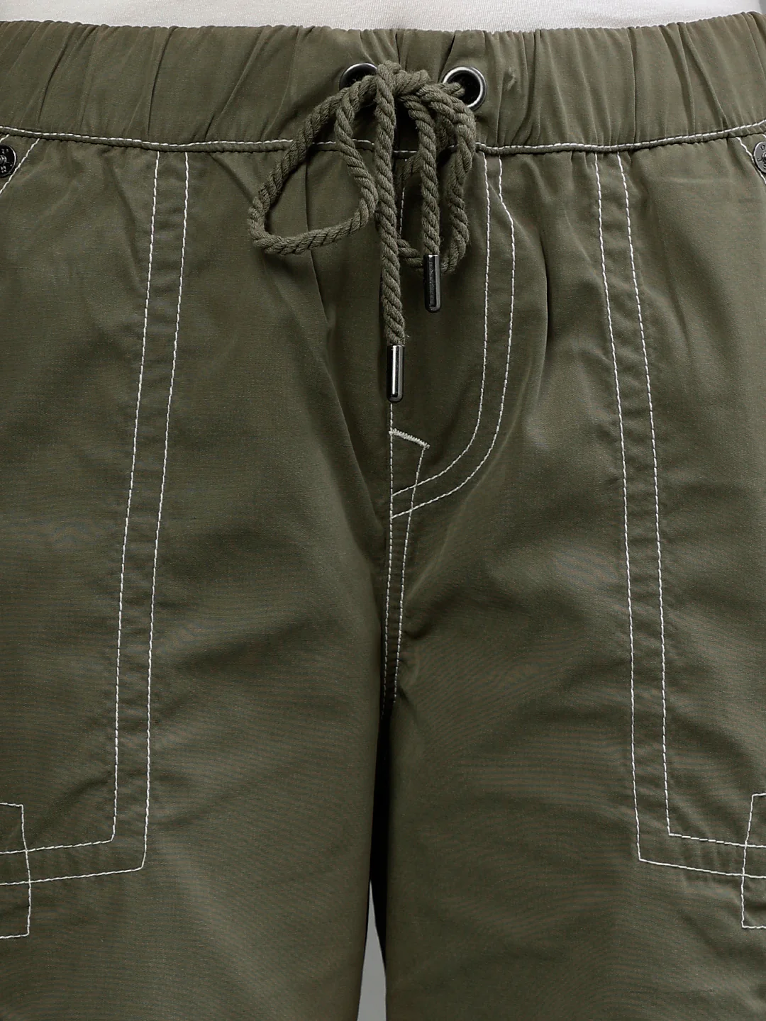 True Religion Womens SN Bobbi Oversize Fit Green Low Rise Jeans - Image 7
