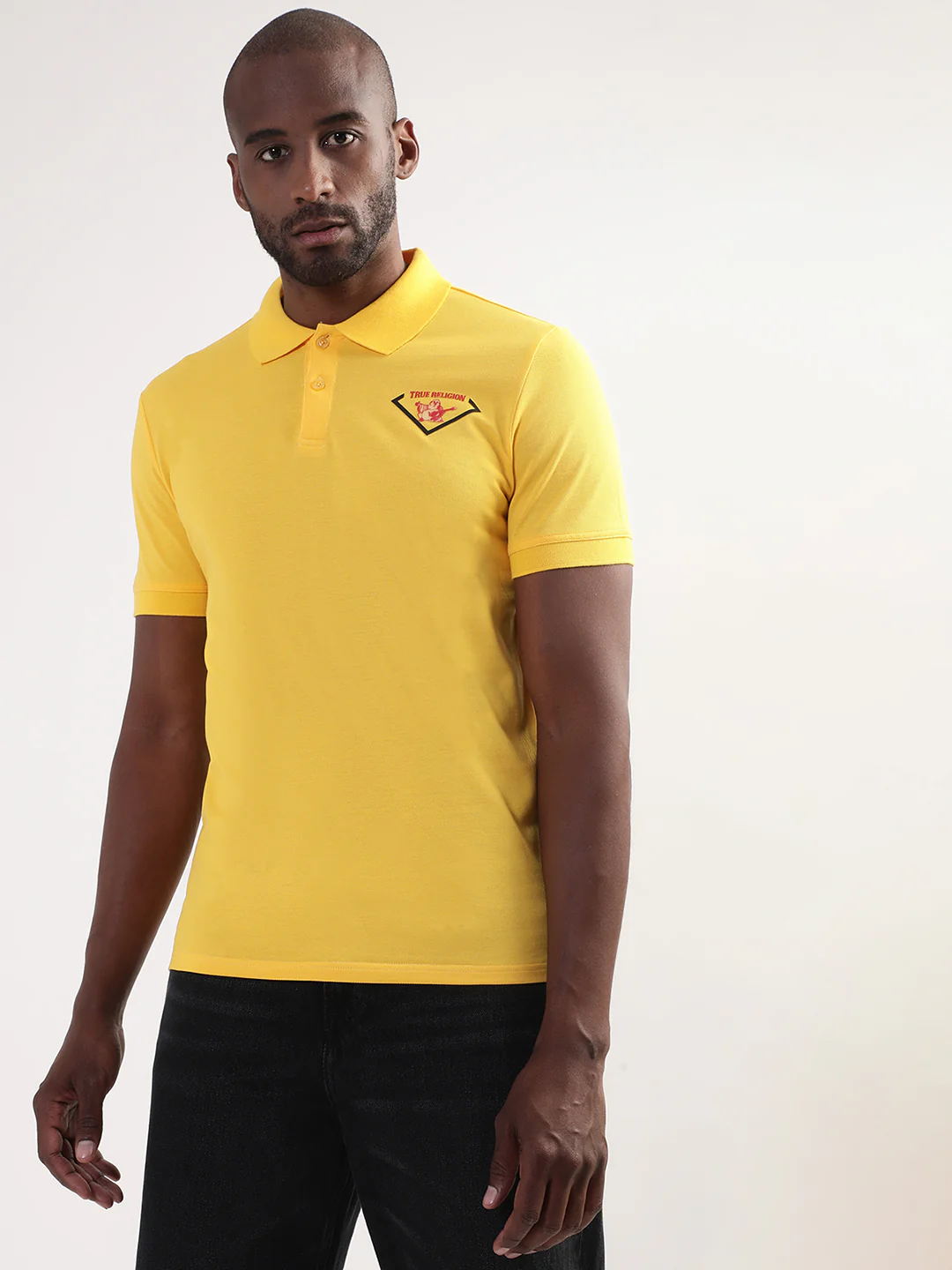 True Religion Banana Regular Fit Polo T-Shirt - Image 3