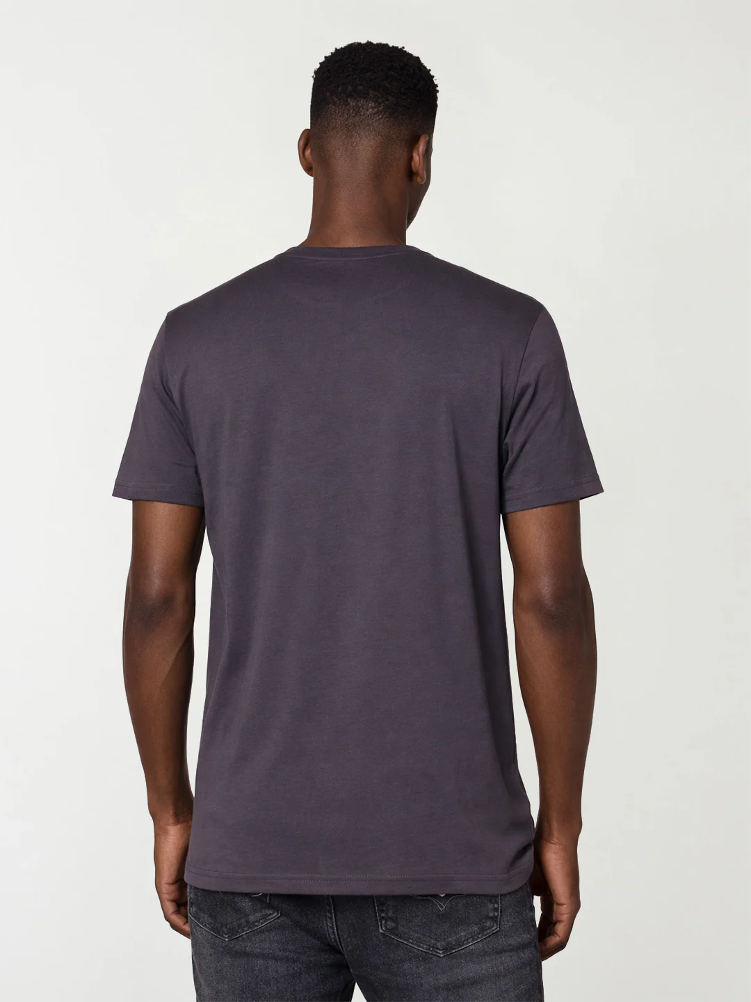 True Religion Men Grey Printed Regular Fit T-Shirt - Image 2