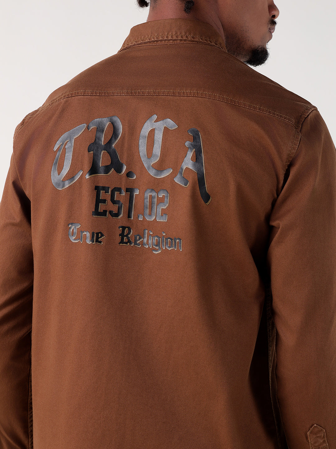 TRUE RELIGION Men Brown Regular Fit Shirt - Image 6