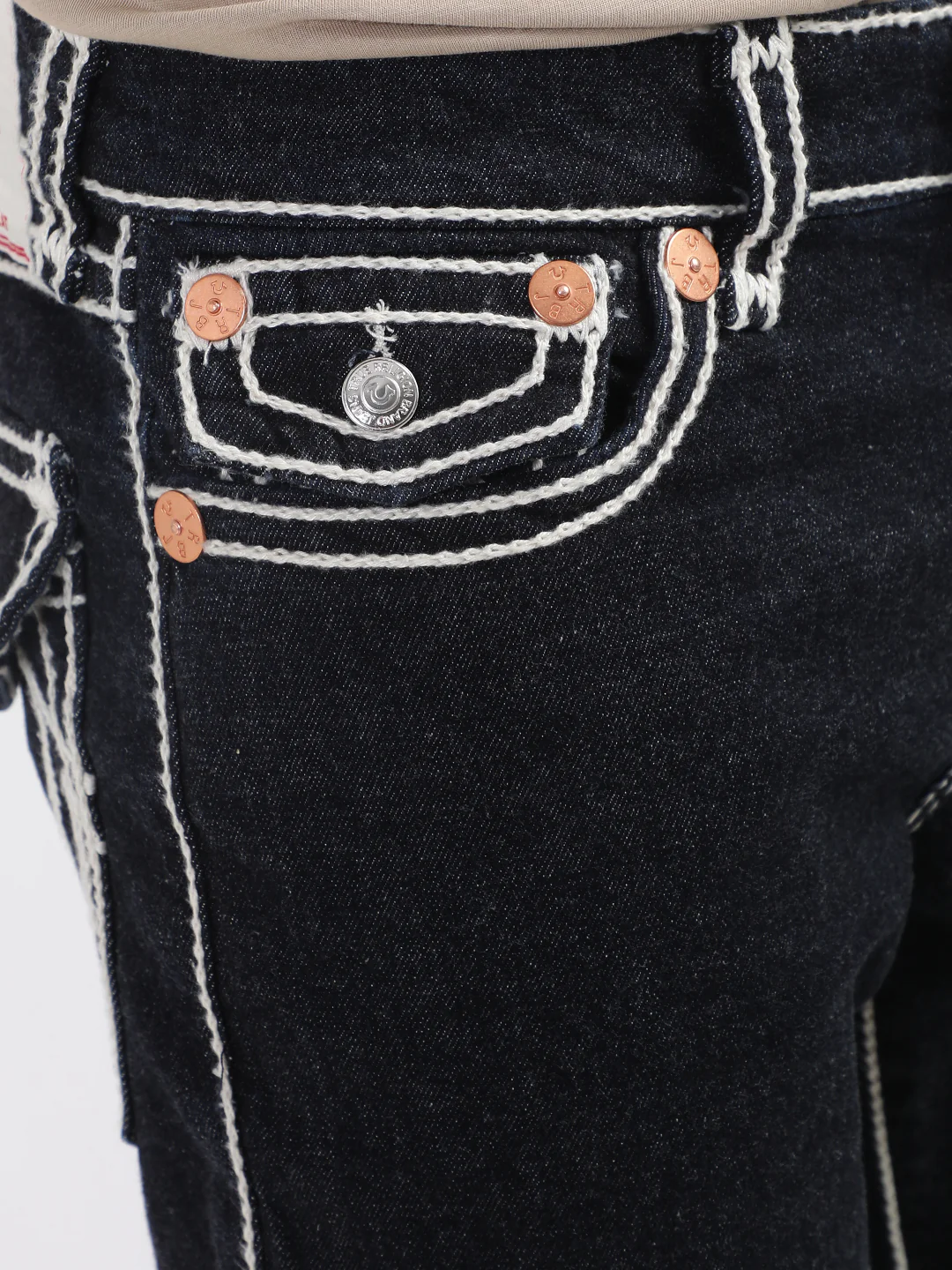 True Religion Men SN Ricky Straight Fit Mid Rise Jeans - Image 5