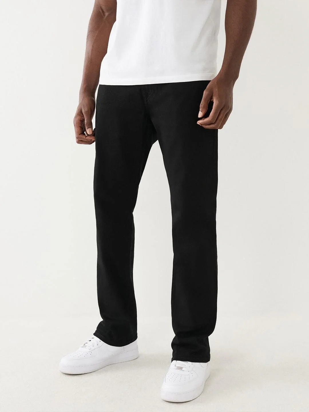 True Religion Men SN Ricky Straight Fit Mid Rise Jeans - Image 2